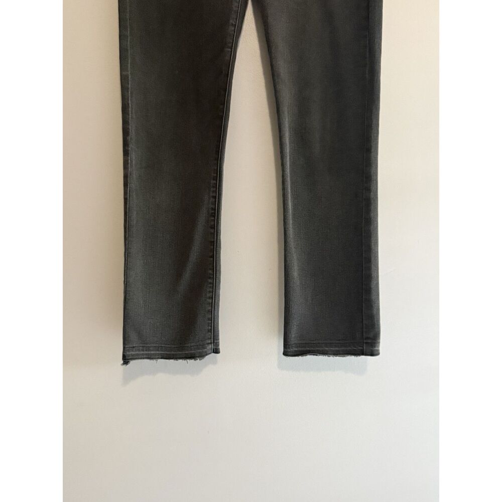 Levi's Classic Straight Jeans Charcoal Black Gray Stretch Denim High Rise 28/6 - Picture 4 of 15
